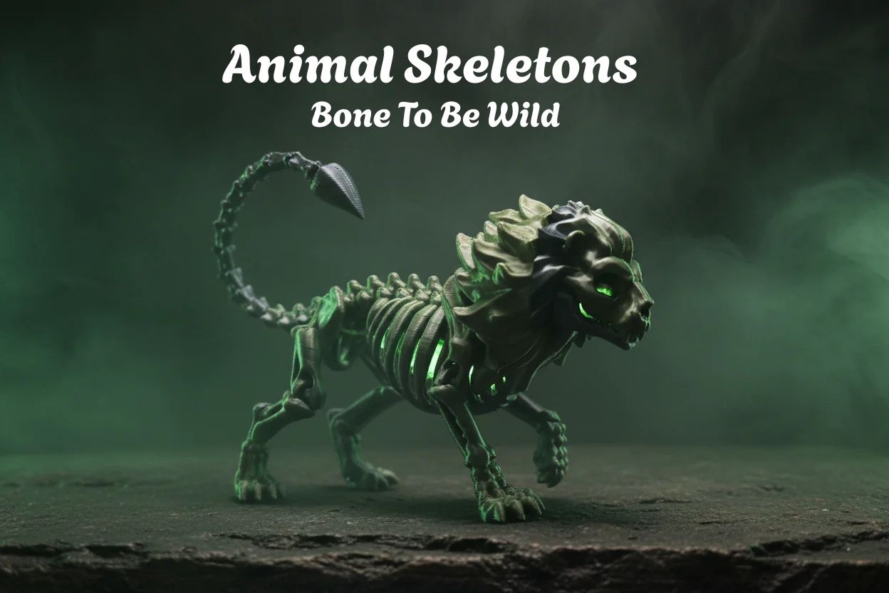 Skeleton Lion Atmospheric