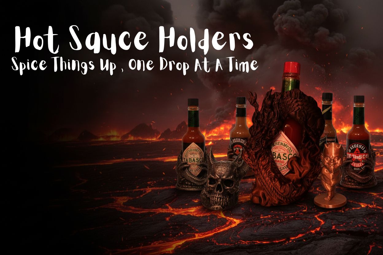 Hot Sauce Holders Collection Banner