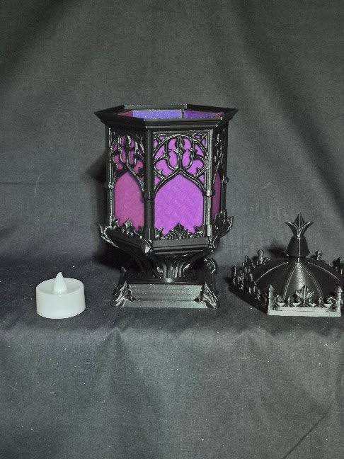 Sepulchral Light — Gothic Table Lamp