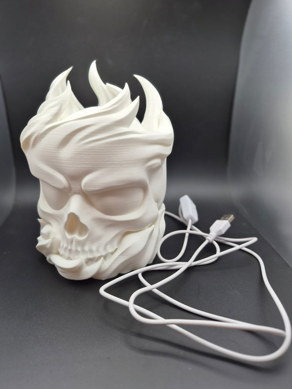Skull Globe Lamp