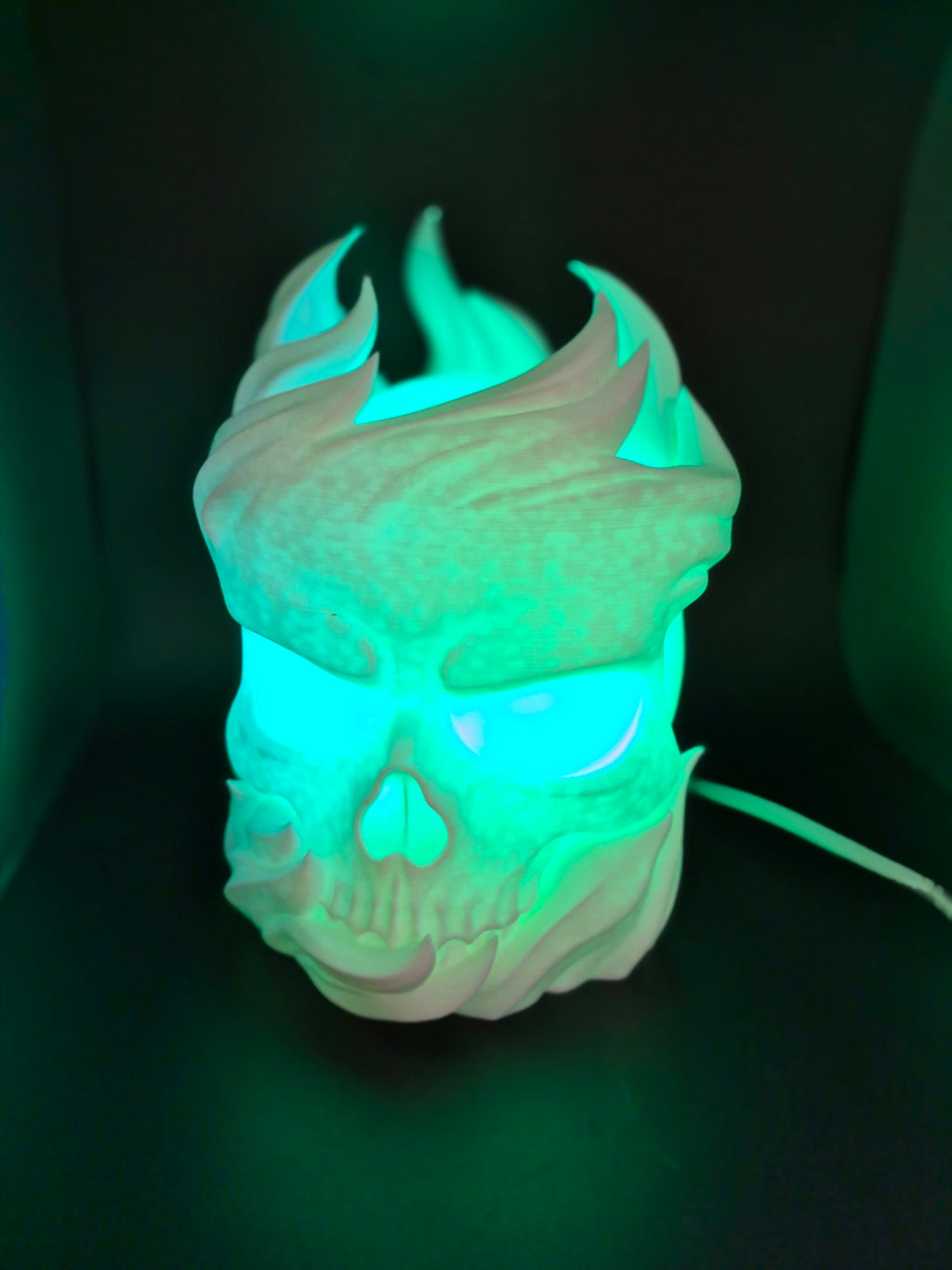 Skull Globe Lamp