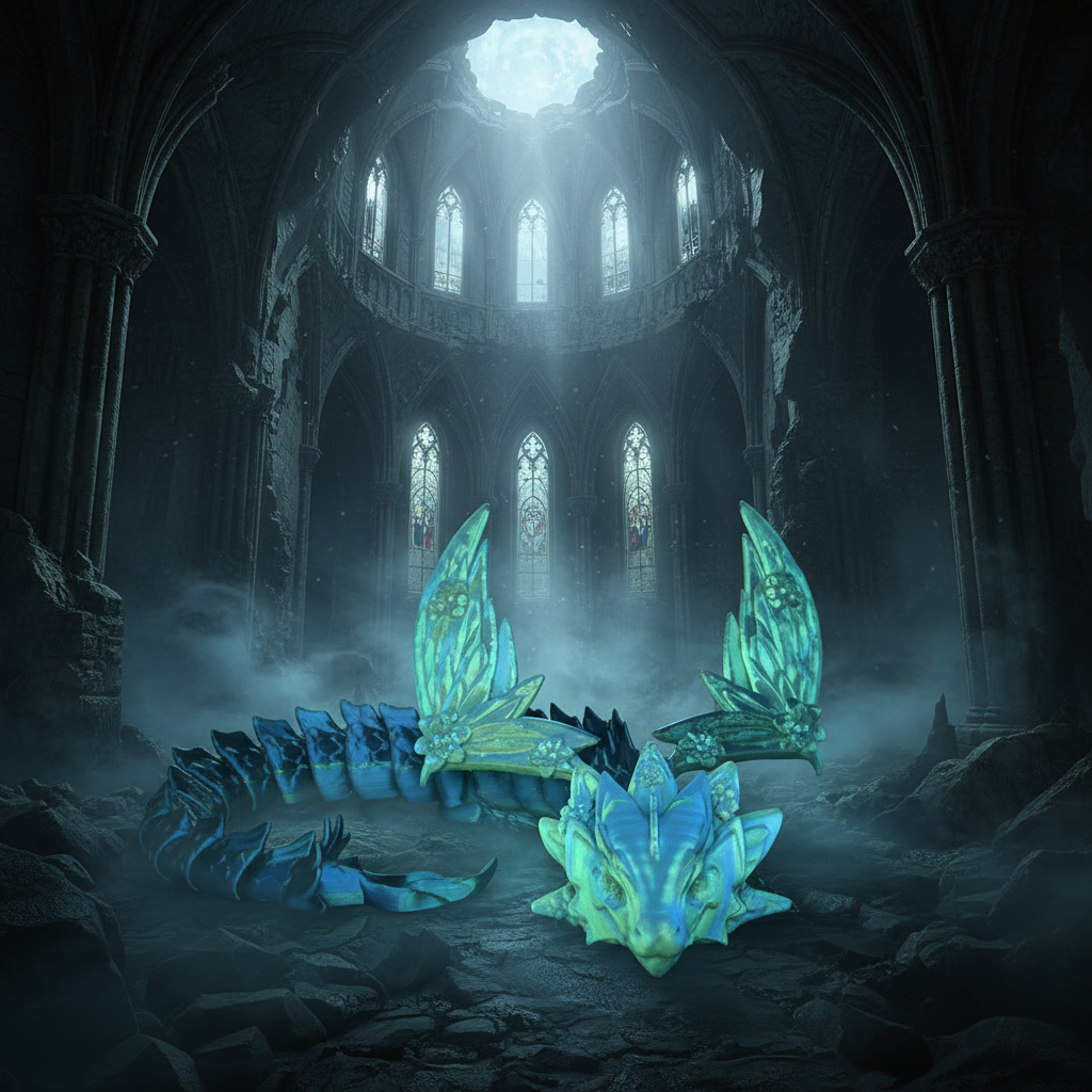 Crystal Dragon - Atmospheric Background