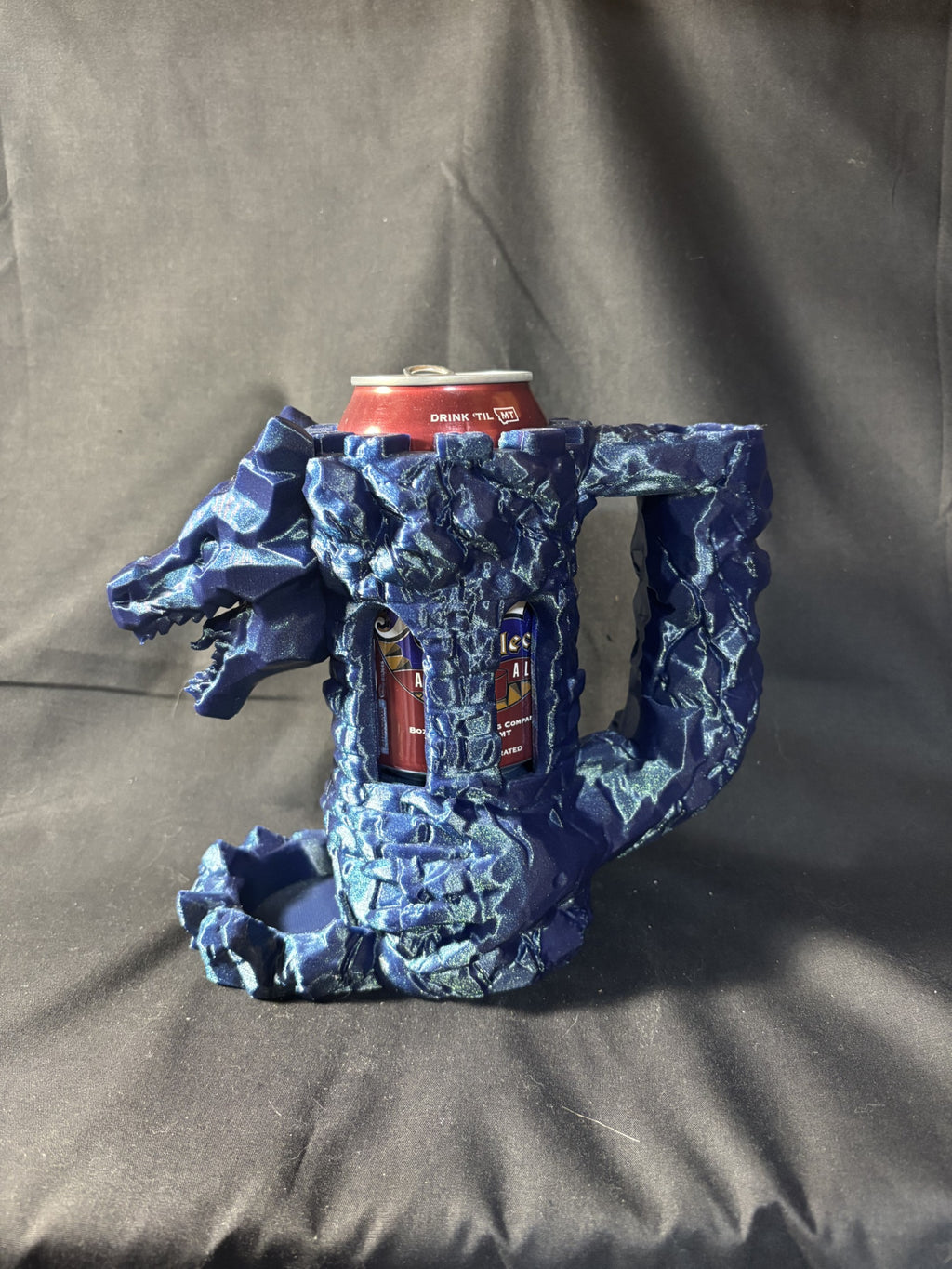 Dragon's Fortress — Dice Tower & Can Holder