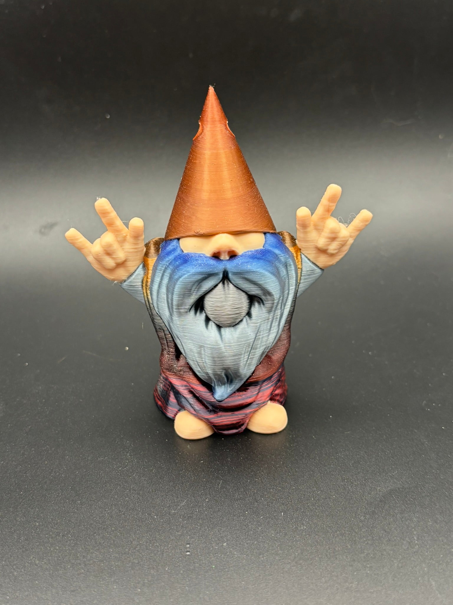Gnometal — Rock & Roll Gnome Figurine