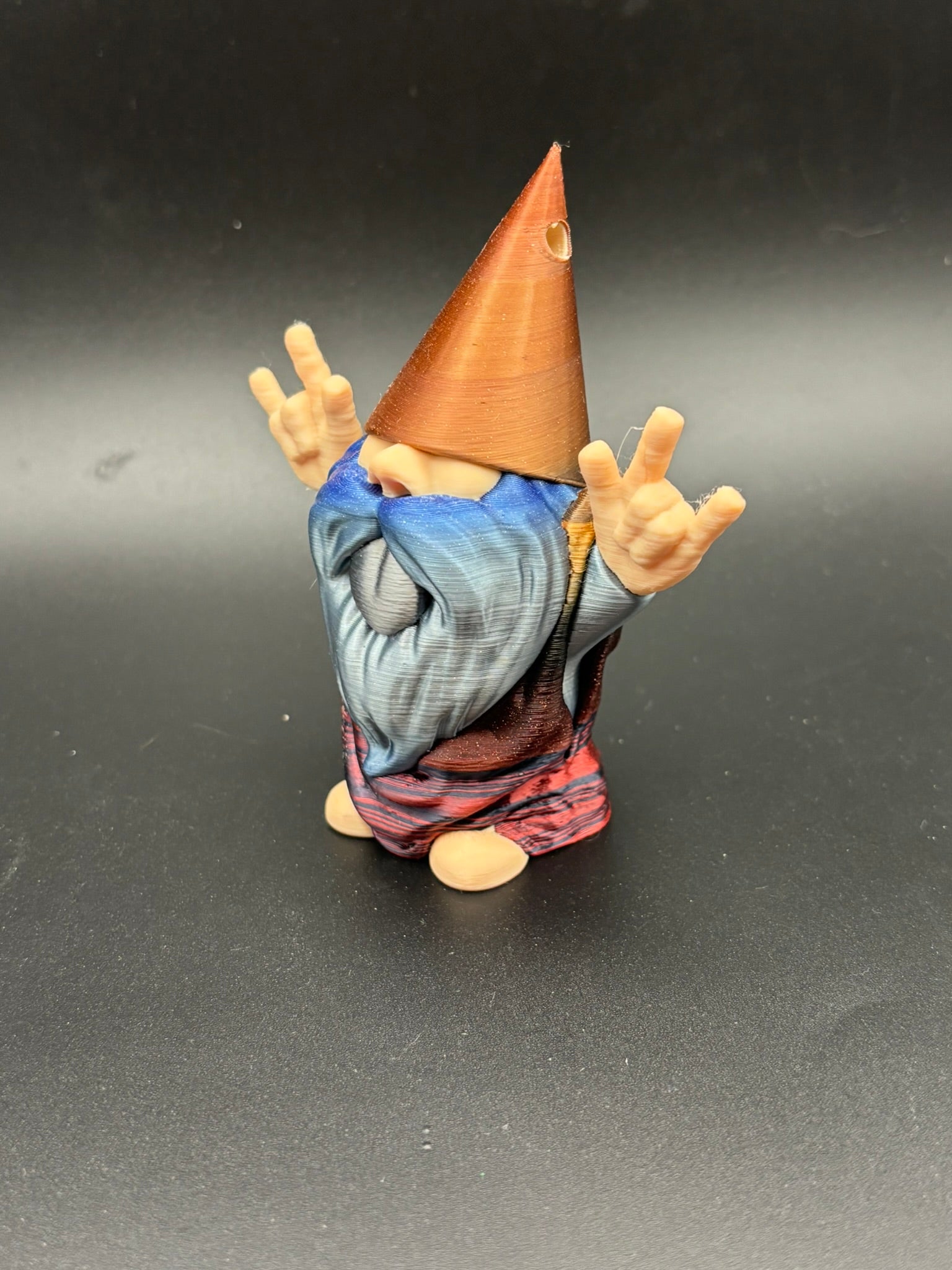 Gnometal — Rock & Roll Gnome Figurine