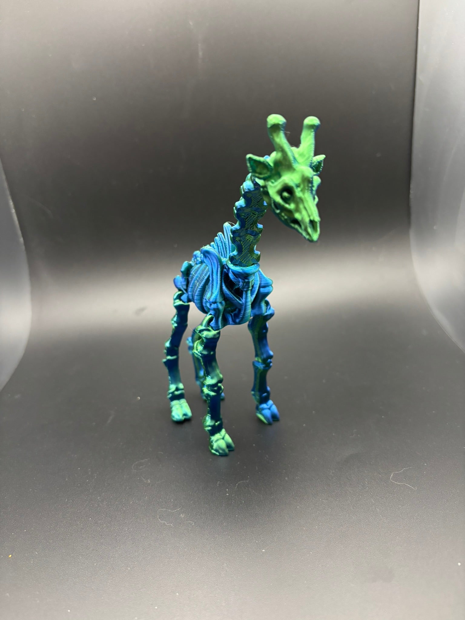 Long Gone — Skeleton Giraffe Figurine