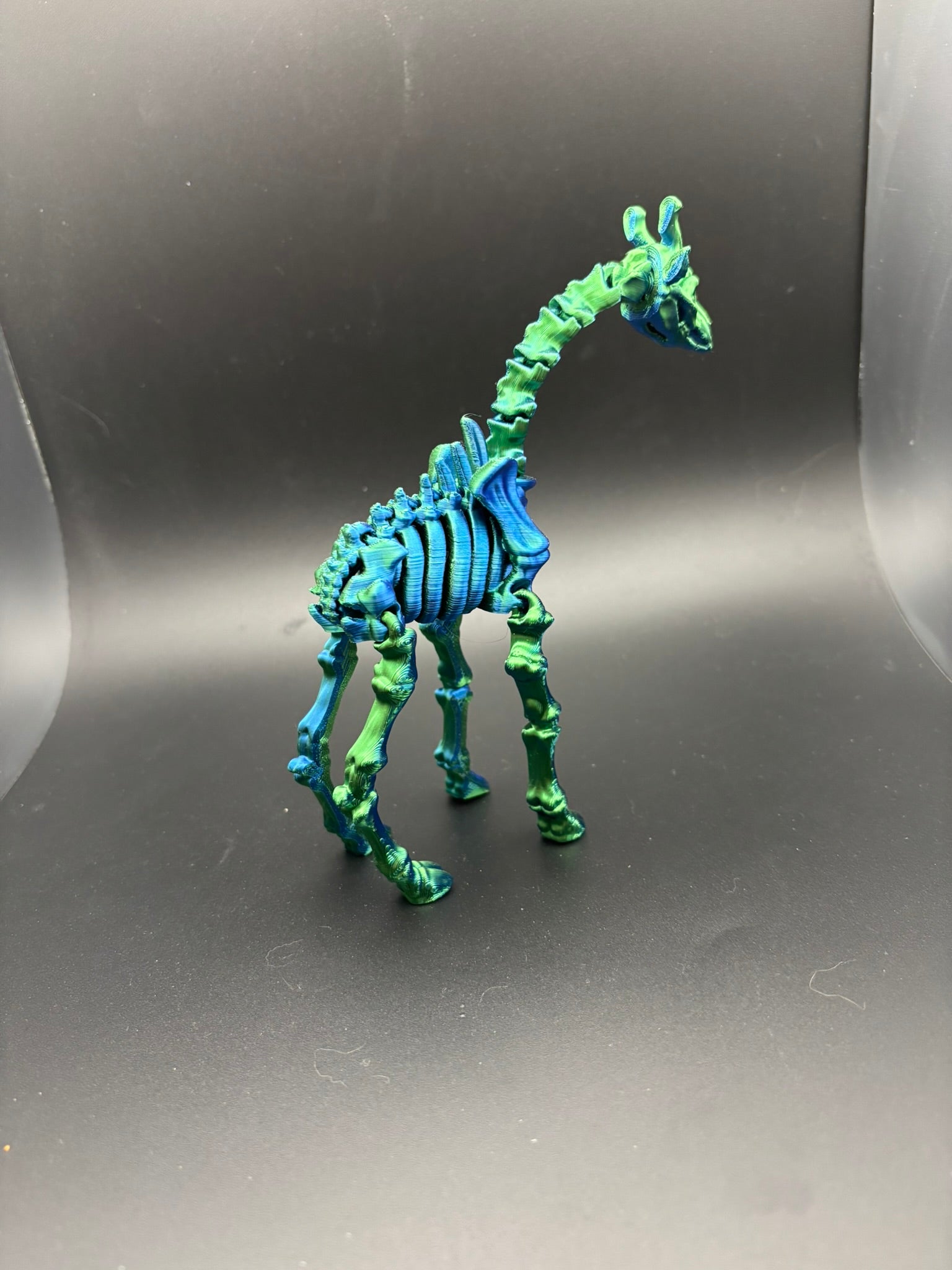 Long Gone — Skeleton Giraffe Figurine