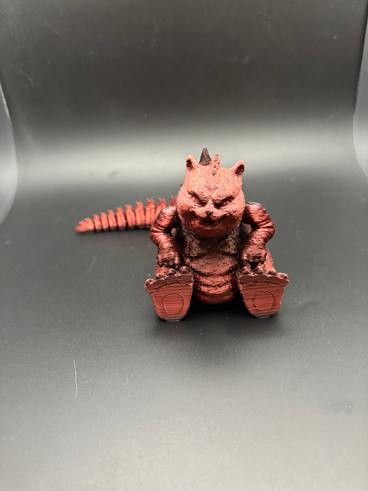 Godzilla Cat — 3½" Fantasy Figurine