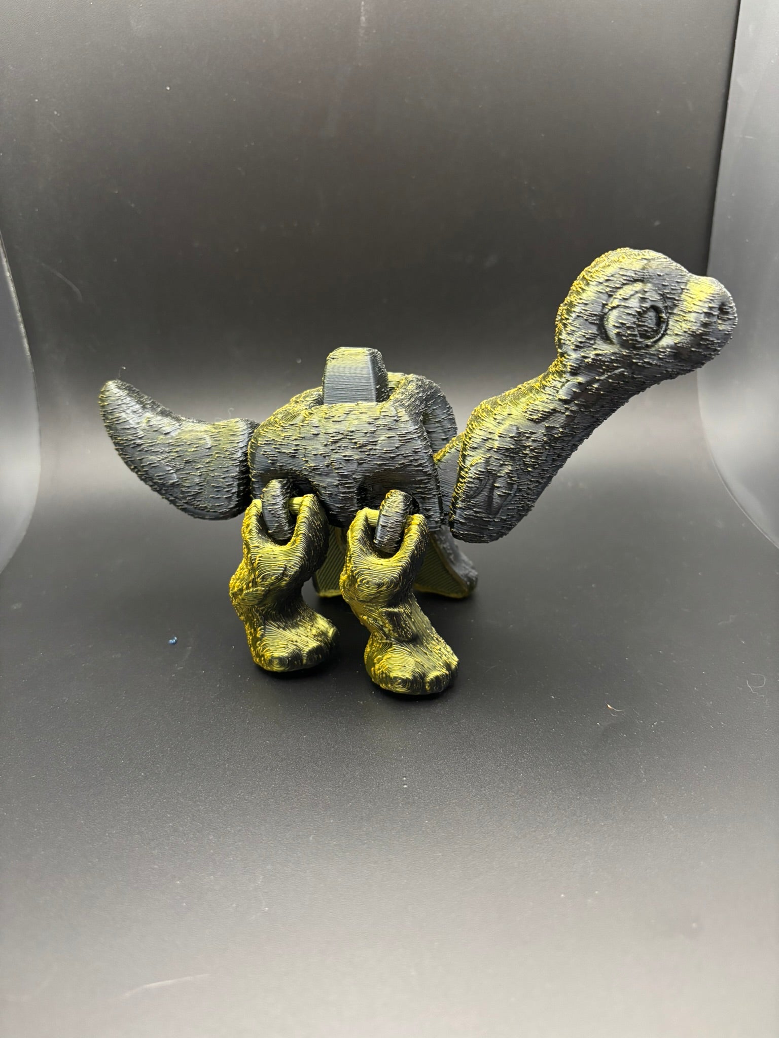 Interactive Dinosaur — 4½" Press-Button Figurine
