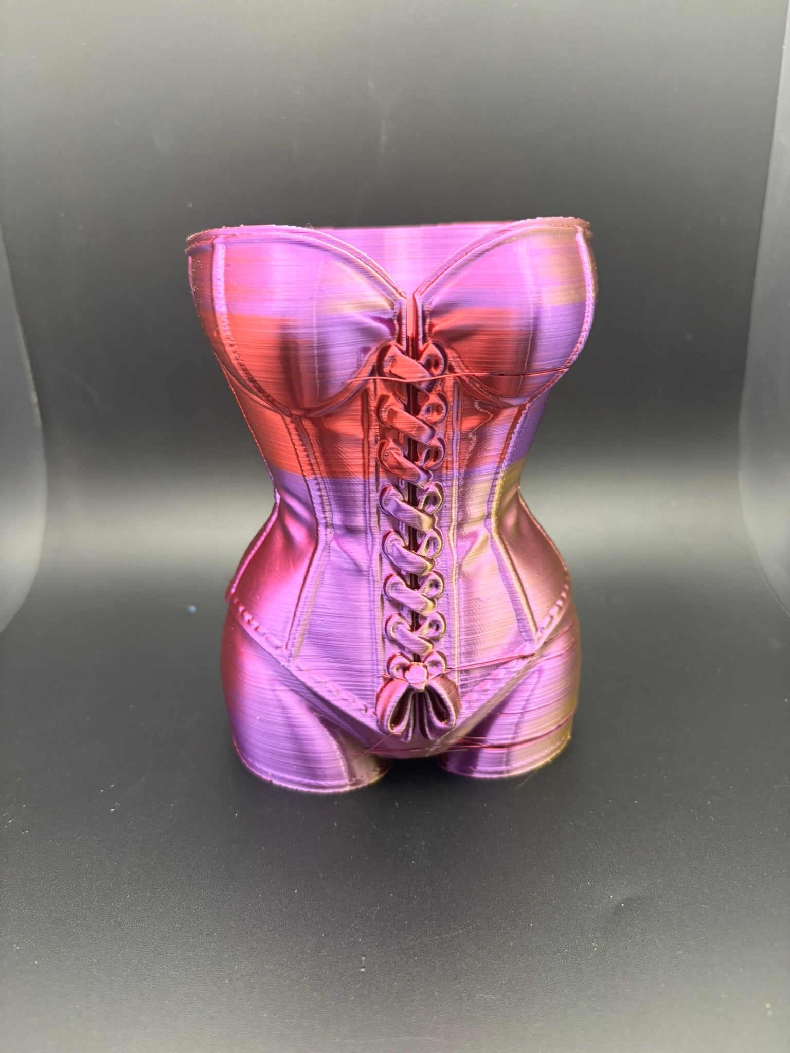 Corset Pen & Desk Organizer | Color-Shift | 5.5" Tall