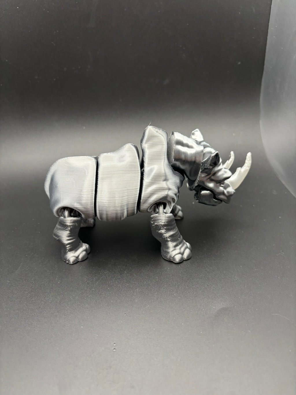 Articulated Rhino — 3½" Fantasy Figurine