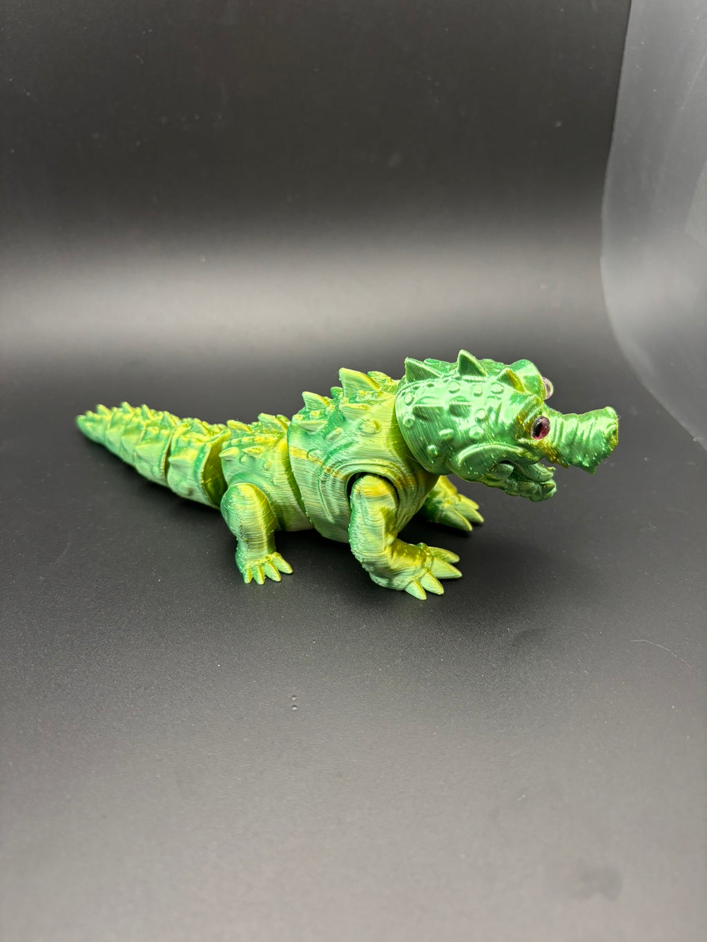 Articulated Alligator — 7" Fantasy Figurine