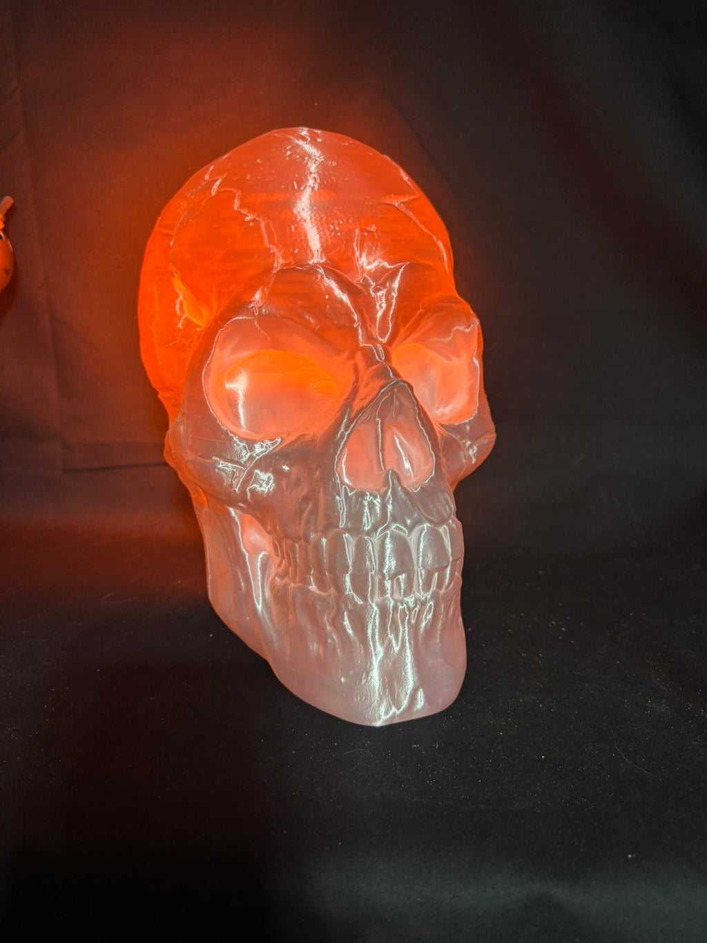 Skull Lamp — Rechargeable LED with Remote
