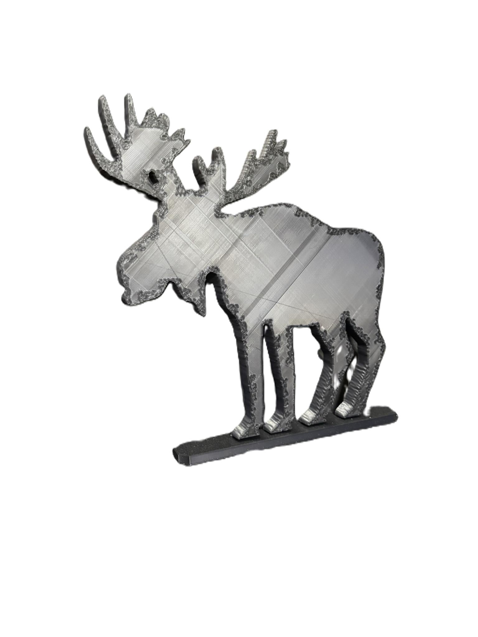 The Warden — Moose Shadow Silhouette Art