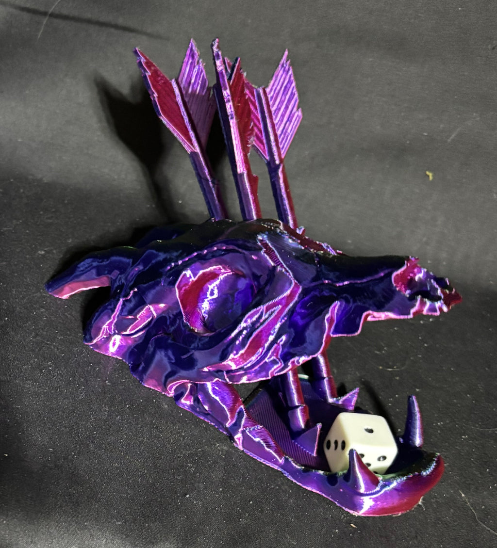 Primal Skull — Dice Tray