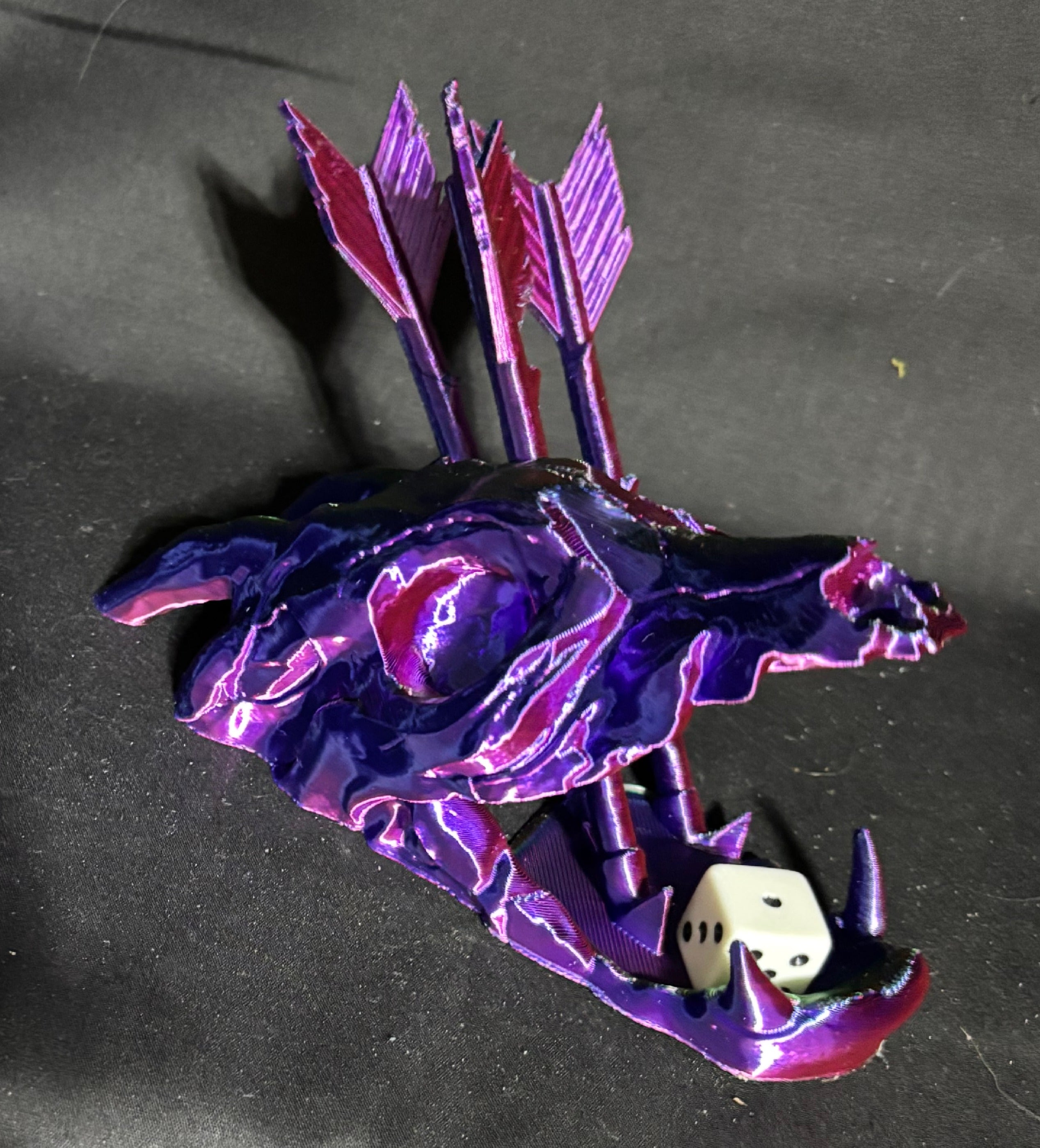 Primal Skull — Dice Tray