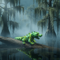 Alligator Fantasy Background
