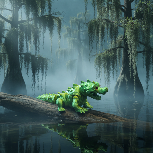 Alligator Fantasy Background