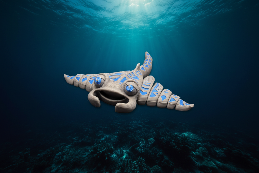 Atmospheric Manta Ray