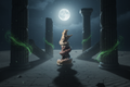Basilisk - Dark Fantasy Scene