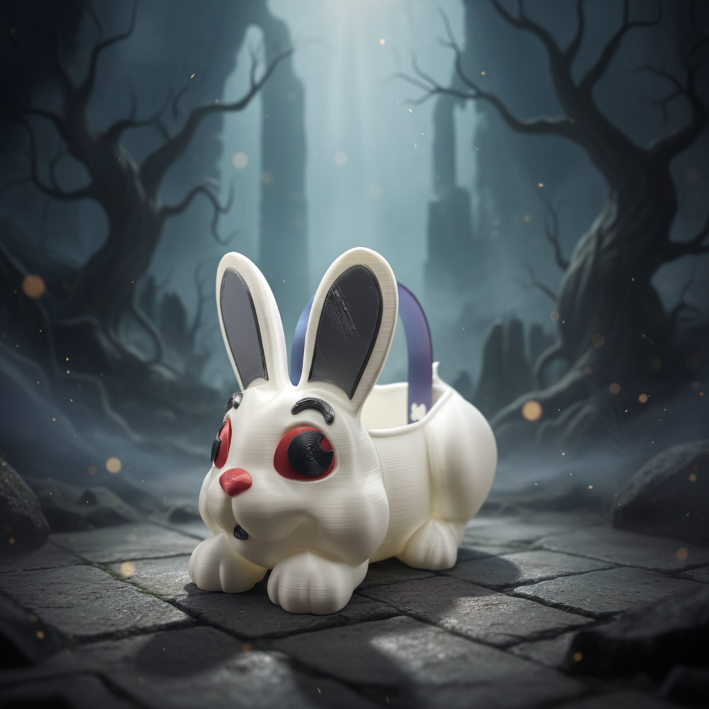 Bunny Basket atmospheric background