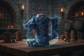 Dragon's Fortress - Dark Fantasy Tavern Scene