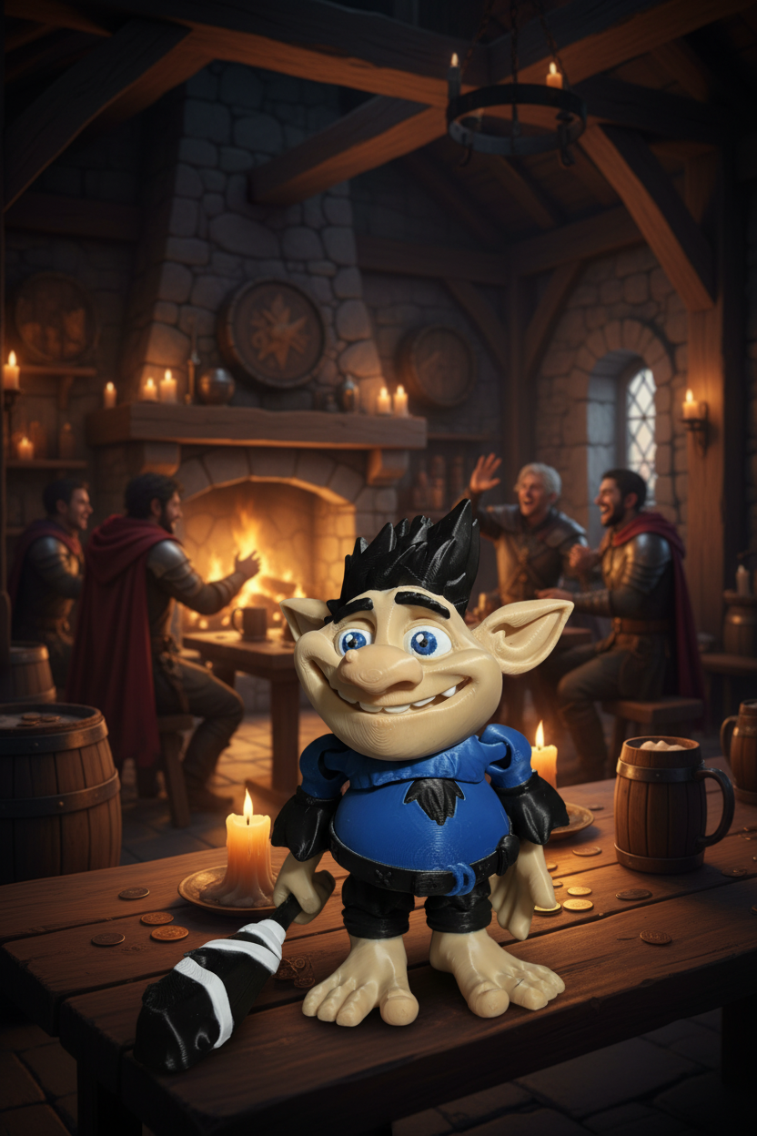 Goblin Figure Enhanced