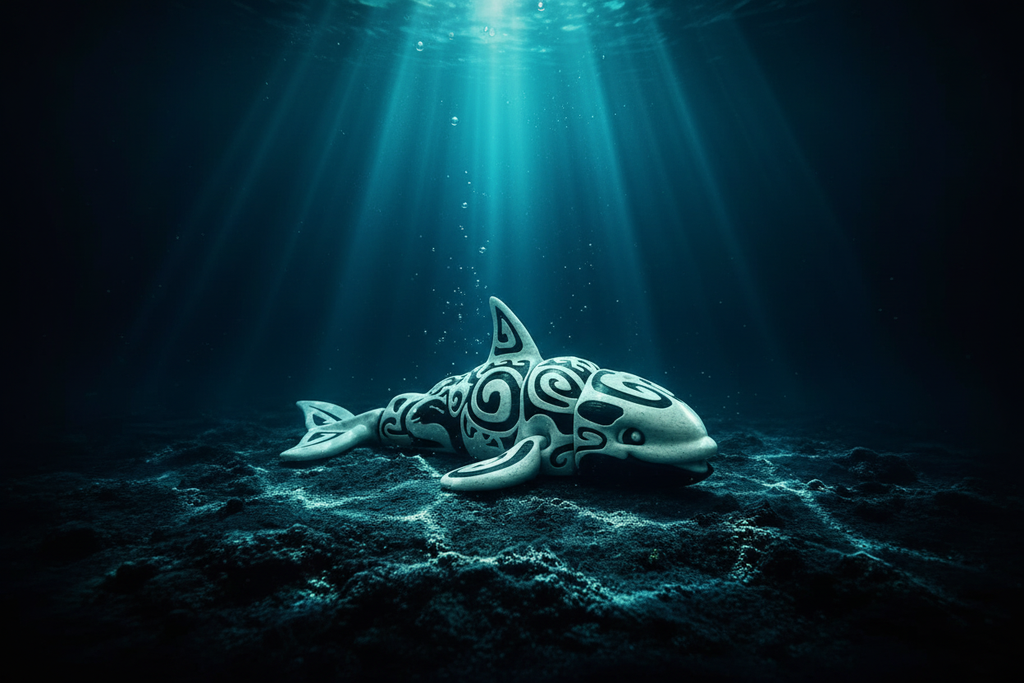 Tribal Orca Ocean Setting